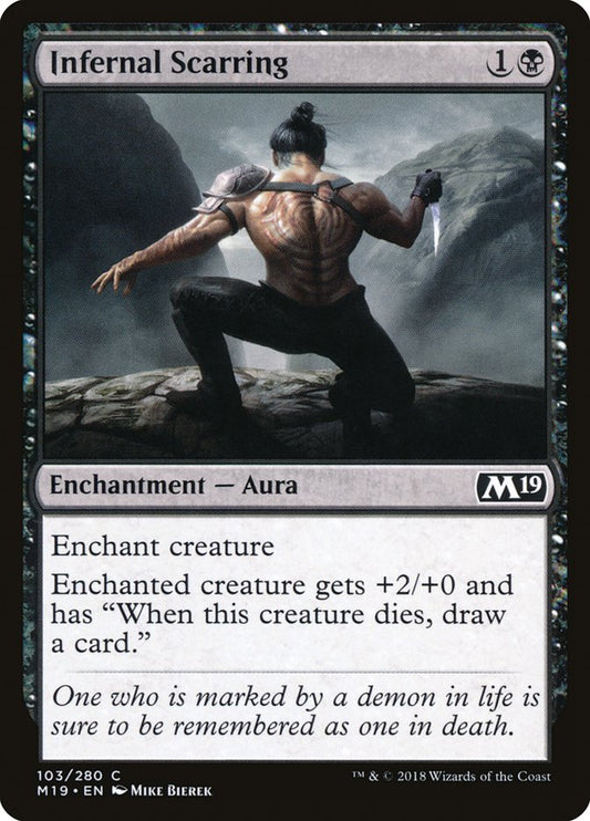 Infernal Scarring – Core Set 2019 [M19] – D – #103