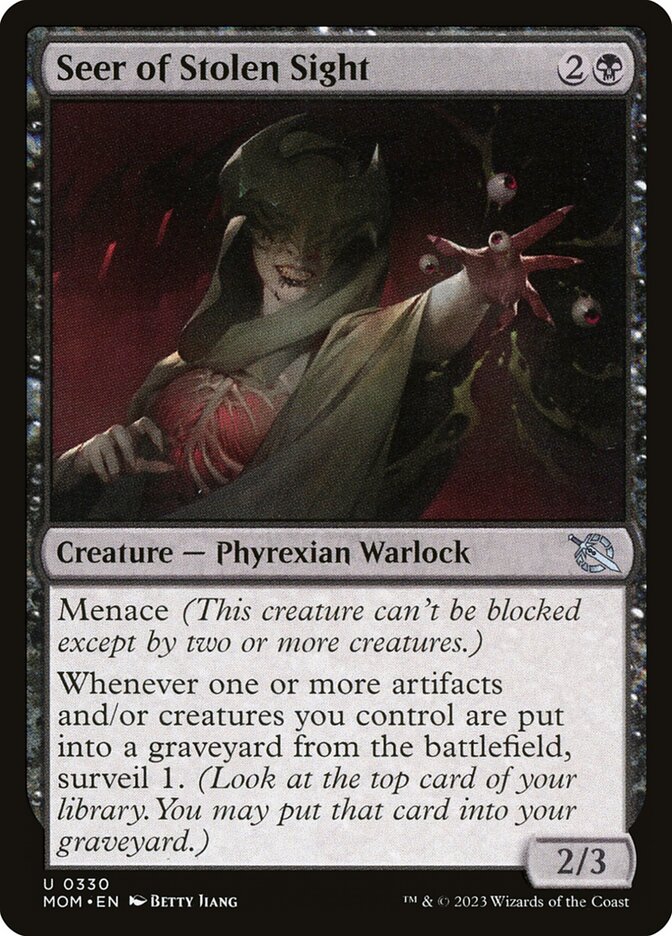 Seer of Stolen Sight – March of the Machine [MOM] – English – #330