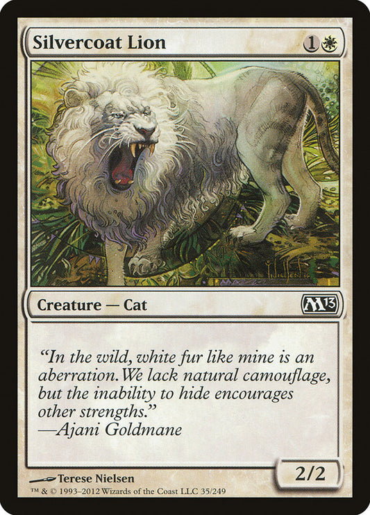 Silvercoat Lion – Magic 2013 [M13] – D – #35
