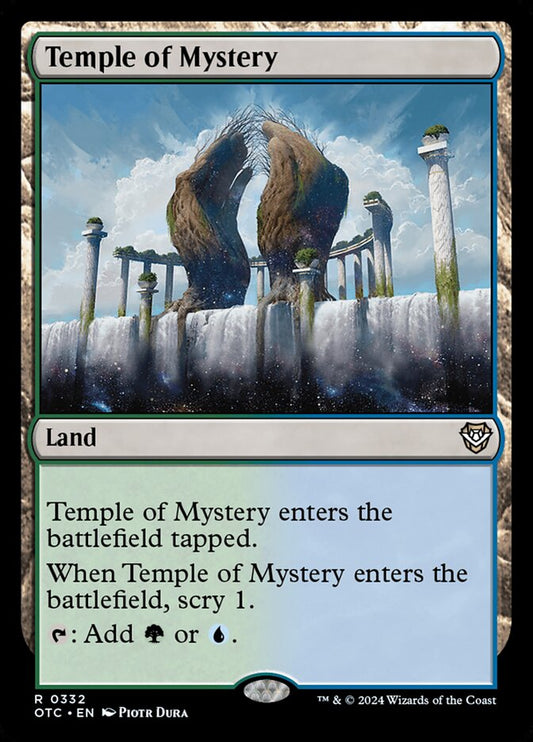 Temple of Mystery – Outlaws of Thunder Junction Commander [OTC] – English – #332