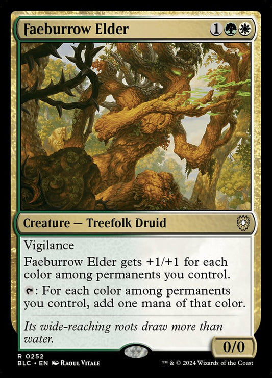 Faeburrow Elder – Bloomburrow Commander [BLC] – English – #252