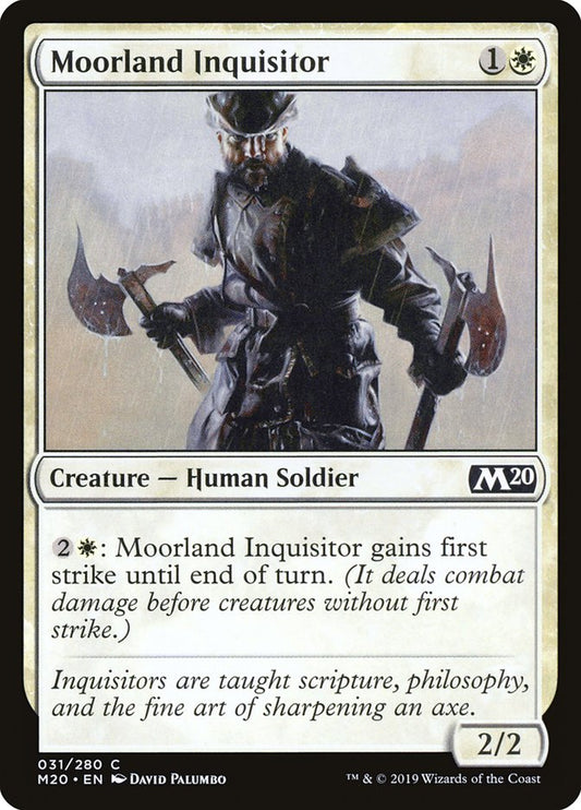 Moorland Inquisitor – Core Set 2020 [M20] – D – #31