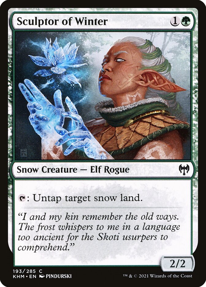 Sculptor of Winter – Kaldheim [KHM] – English – #193