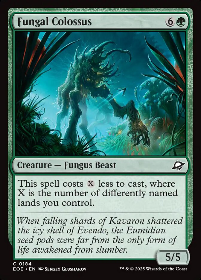 Fungal Colossus – Edge of Eternities [EOE] – English – #184