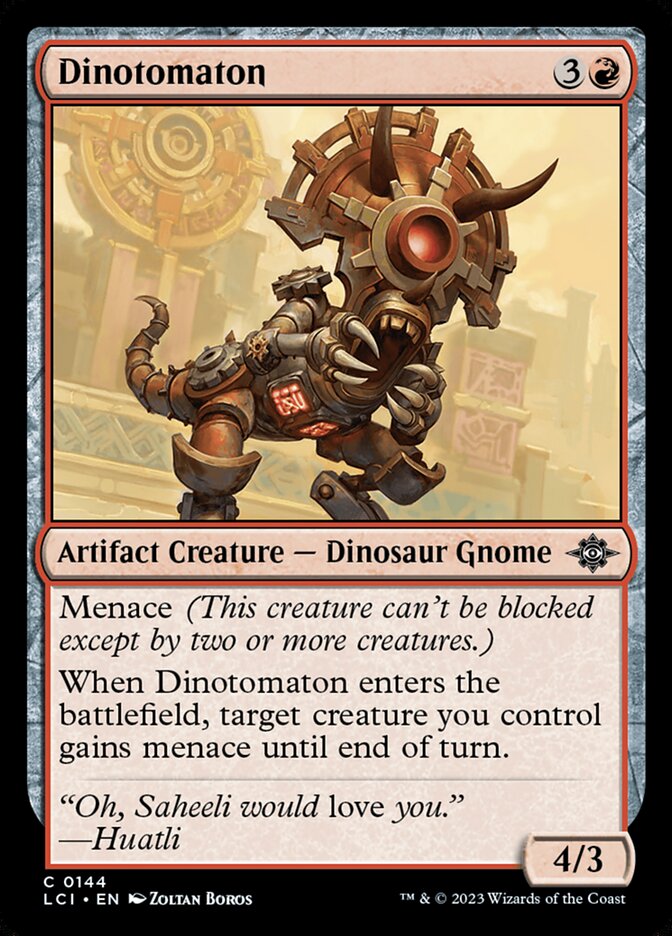 Dinotomaton – The Lost Caverns of Ixalan [LCI] – D – #144