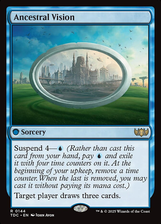 Ancestral Vision – Tarkir: Dragonstorm Commander [TDC] – English – #144
