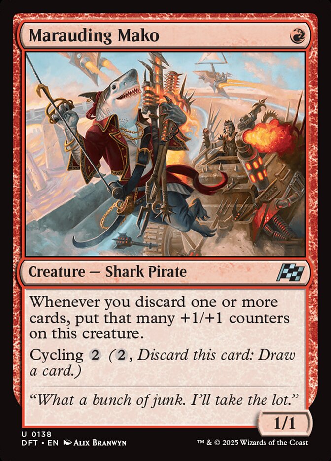 Marauding Mako – Aetherdrift [DFT] – English – #138