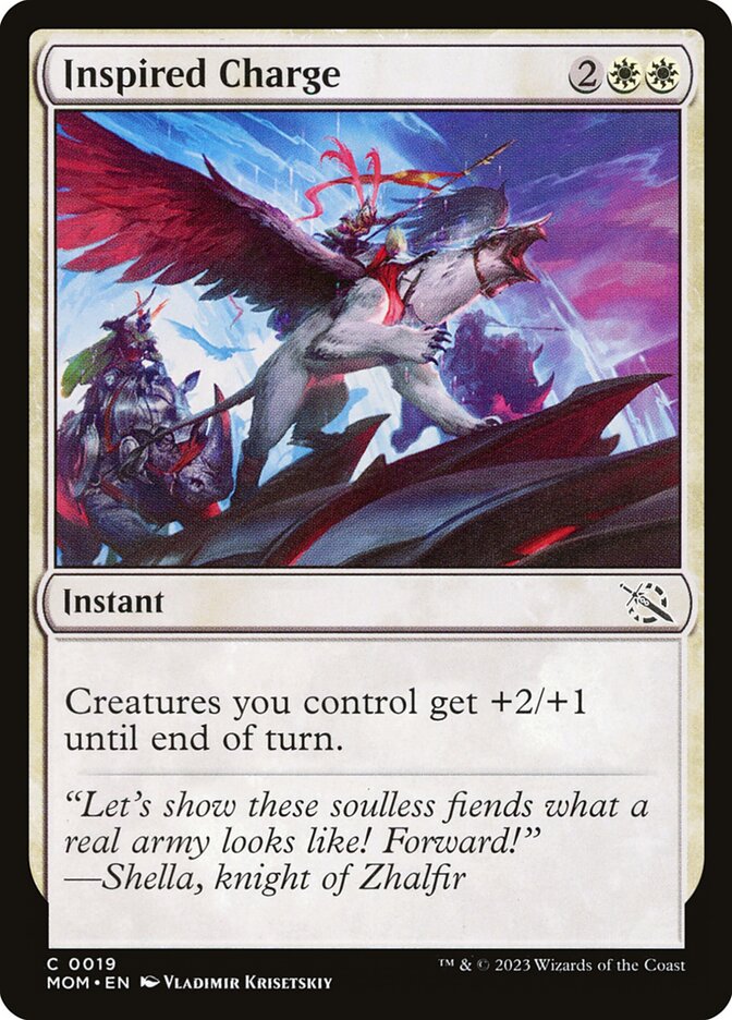 Inspired Charge – March of the Machine [MOM] – D – #19