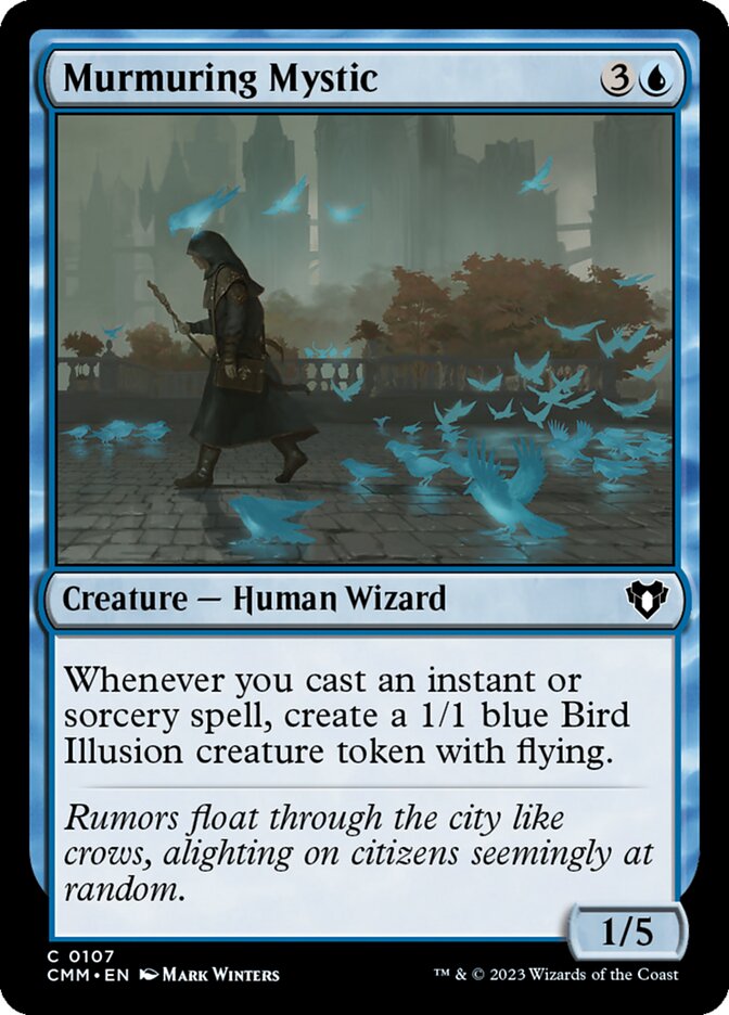 Murmuring Mystic – Commander Masters [CMM] – English – #107