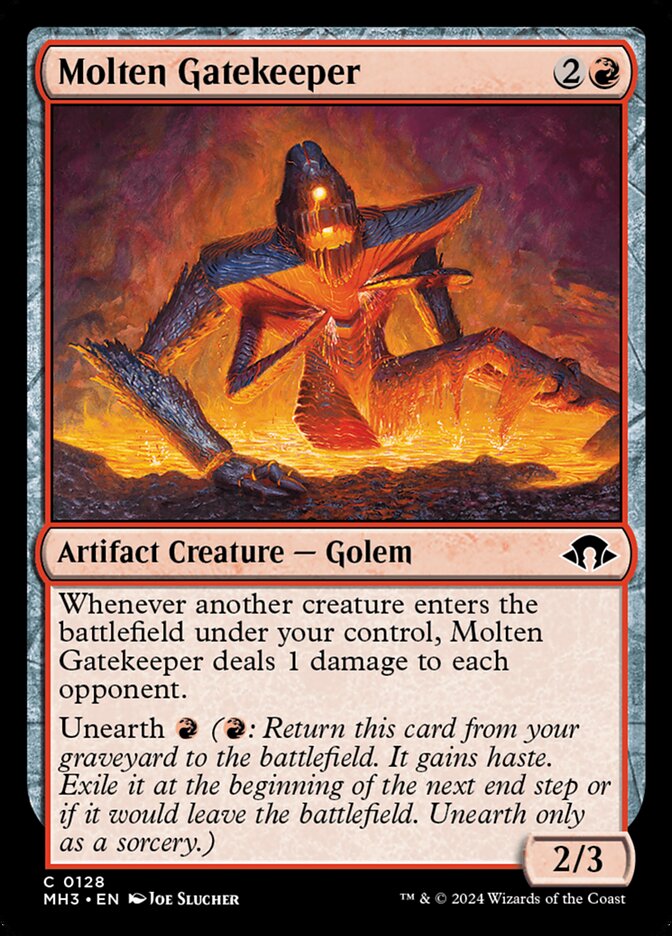 Molten Gatekeeper – Modern Horizons 3 [MH3] – English – #128