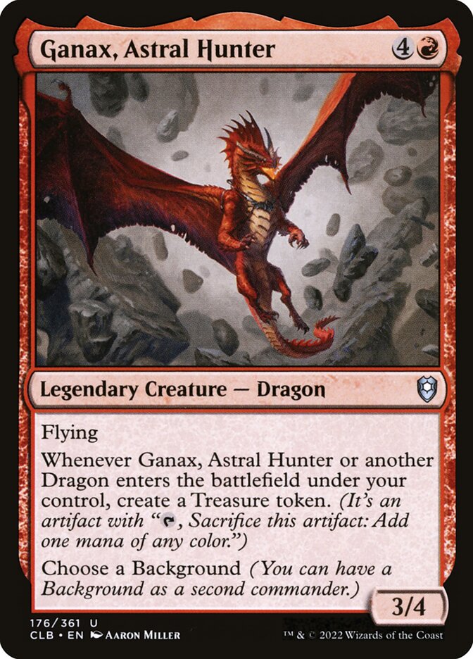 Ganax, Astral Hunter – Commander Legends: Battle for Baldur's Gate [CLB] – English – #176