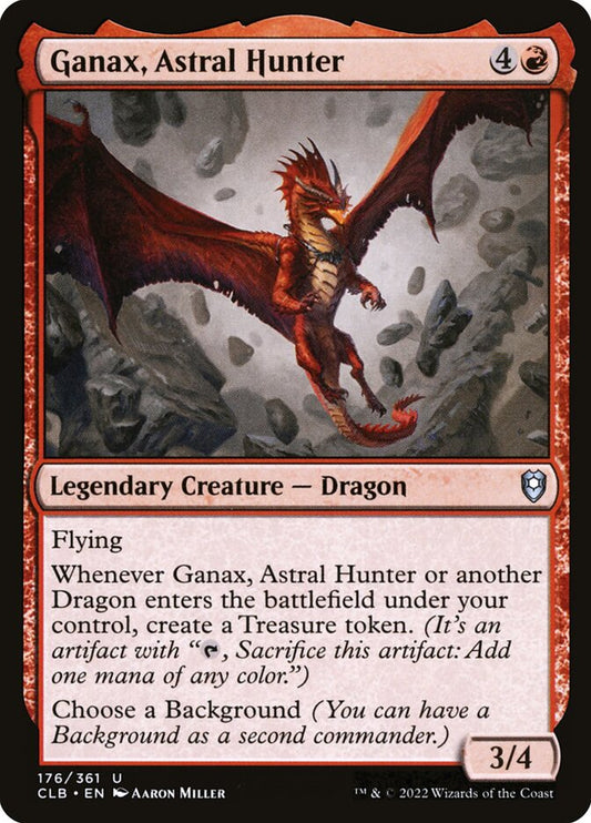 Ganax, Astral Hunter – Commander Legends: Battle for Baldur's Gate [CLB] – English – #176