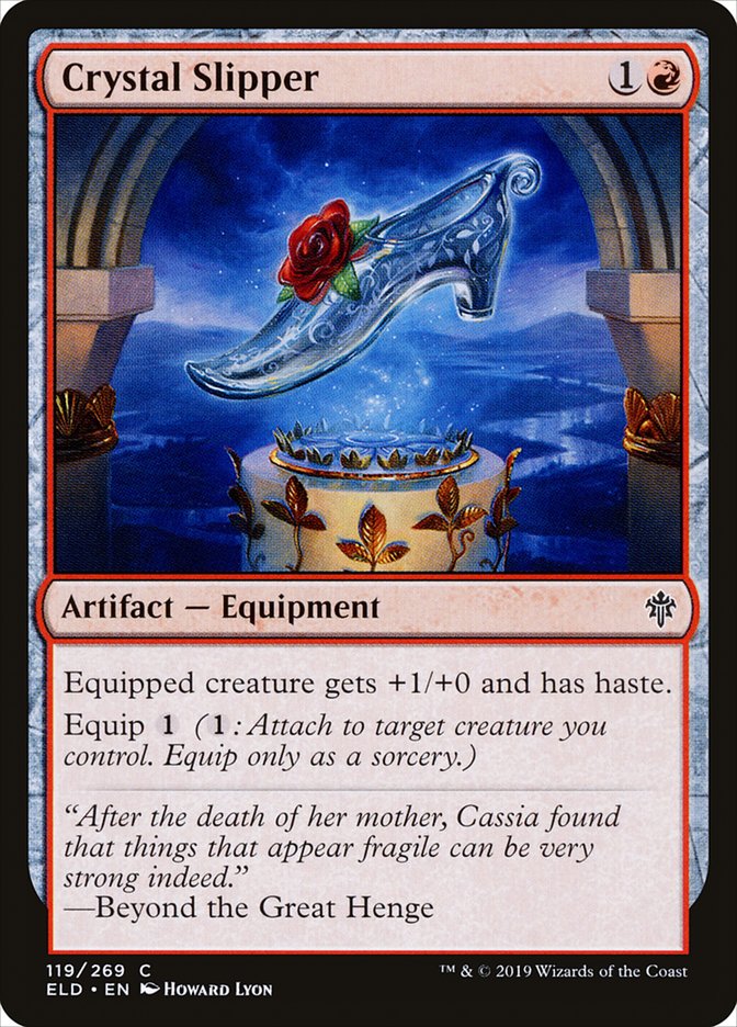 Crystal Slipper – Throne of Eldraine [ELD] – English – #119