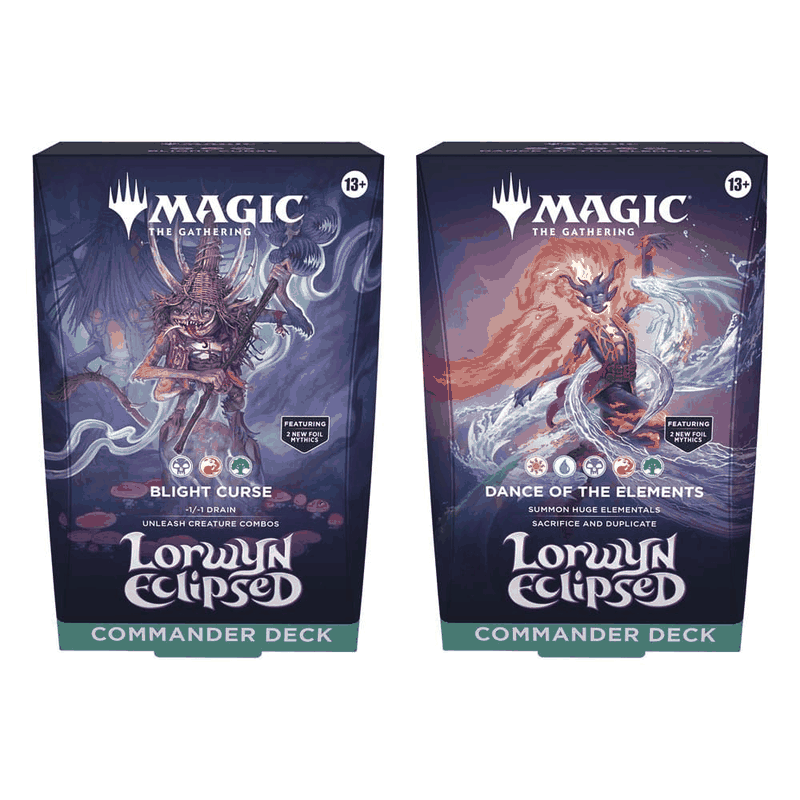 Magic: The Gathering - Lorwyn Eclipsed - Commander Deck - Set - Front