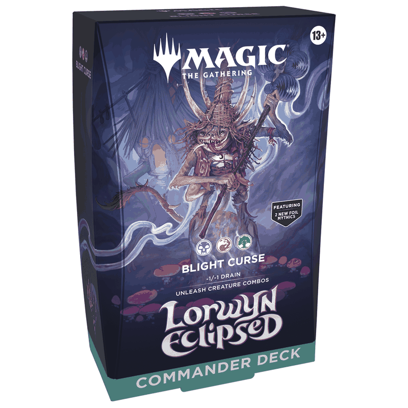 Magic: The Gathering - Lorwyn Eclipsed - Commander Deck - Blight Curse - Right
