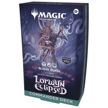 Magic: The Gathering - Lorwyn Eclipsed - Commander Deck - Blight Curse - Left