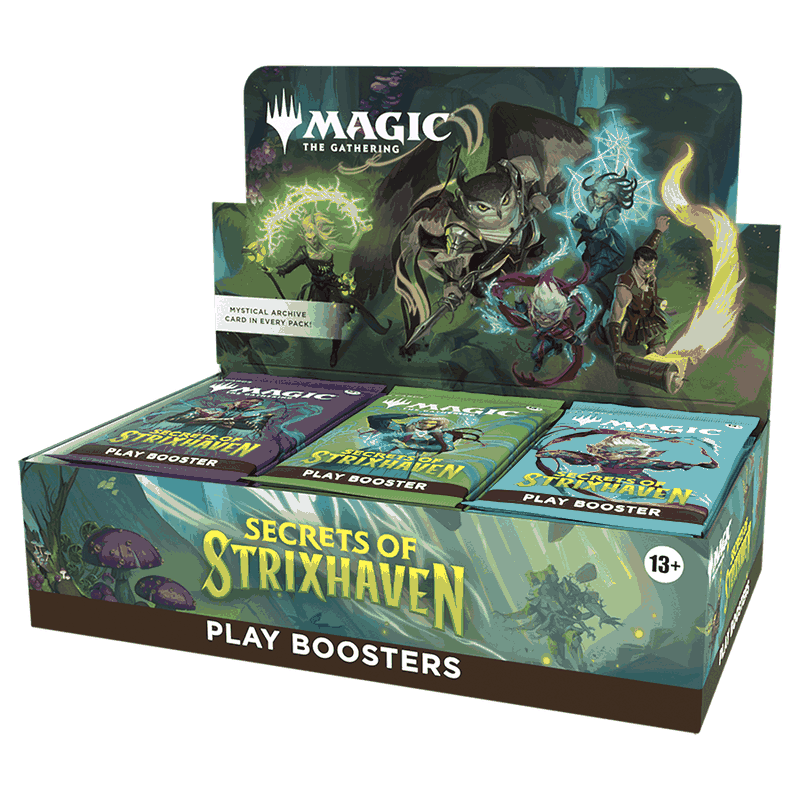 MTG - Secrets of Strixhaven - Play Booster Display - Left view