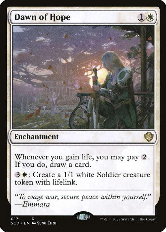 Dawn of Hope – Starter Commander Decks [SCD] – English – #17