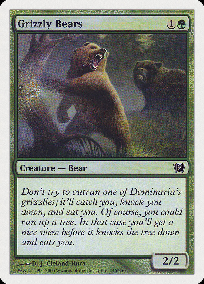 Grizzly Bears – Ninth Edition [9ED] – D – #246