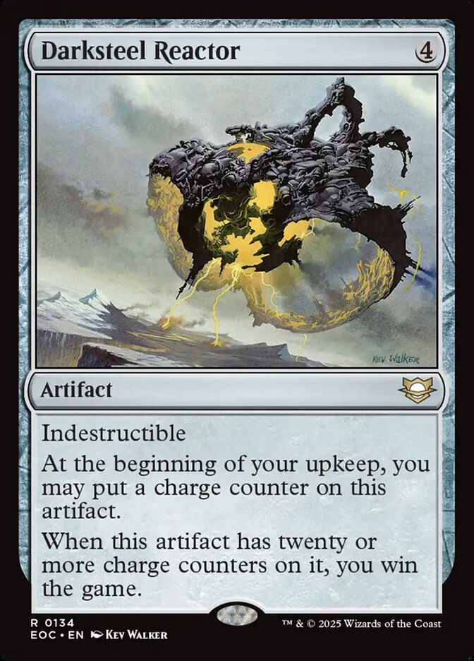Darksteel Reactor – Edge of Eternities Commander [EOC] – English – #134