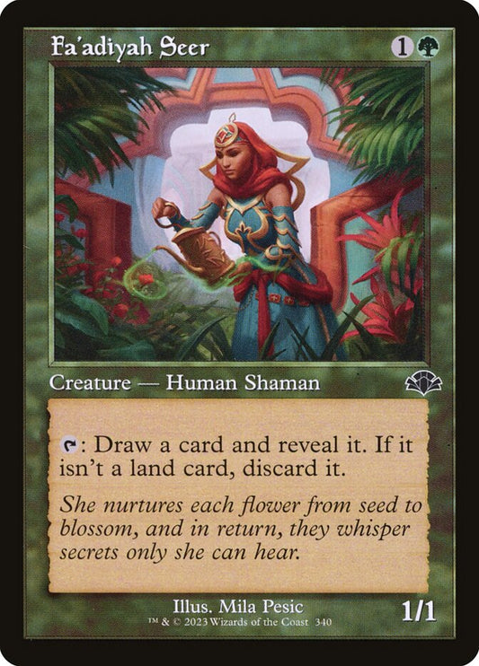 Fa'adiyah Seer – Dominaria Remastered [DMR] – English – #340
