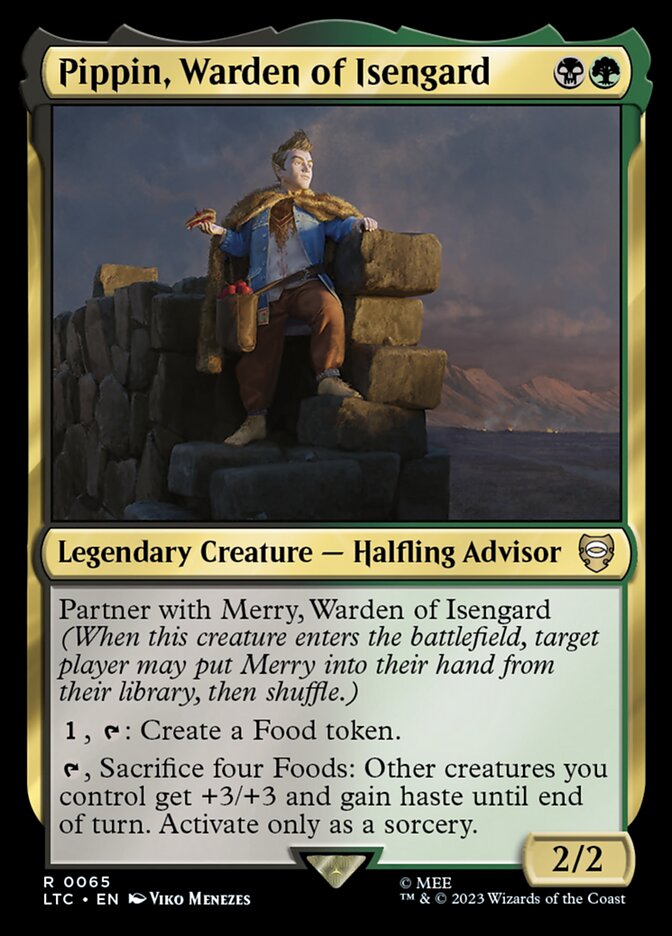 Pippin, Warden of Isengard – Tales of Middle-earth Commander [LTC] – English – #65