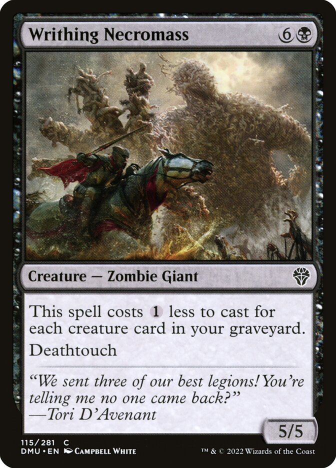 Writhing Necromass – Dominaria United [DMU] – English – #115