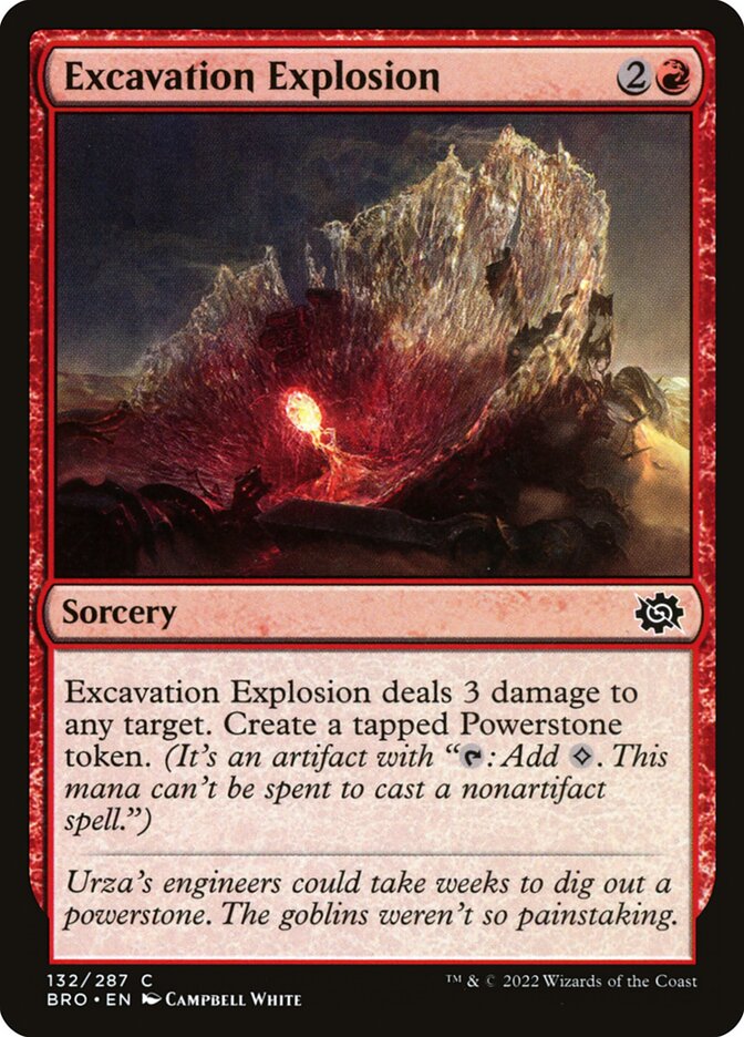 Excavation Explosion – The Brothers' War [BRO] – D – #132