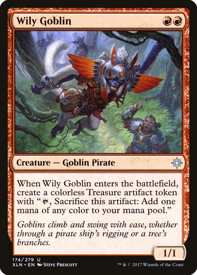 Wily Goblin – Ixalan [XLN] – D – #174