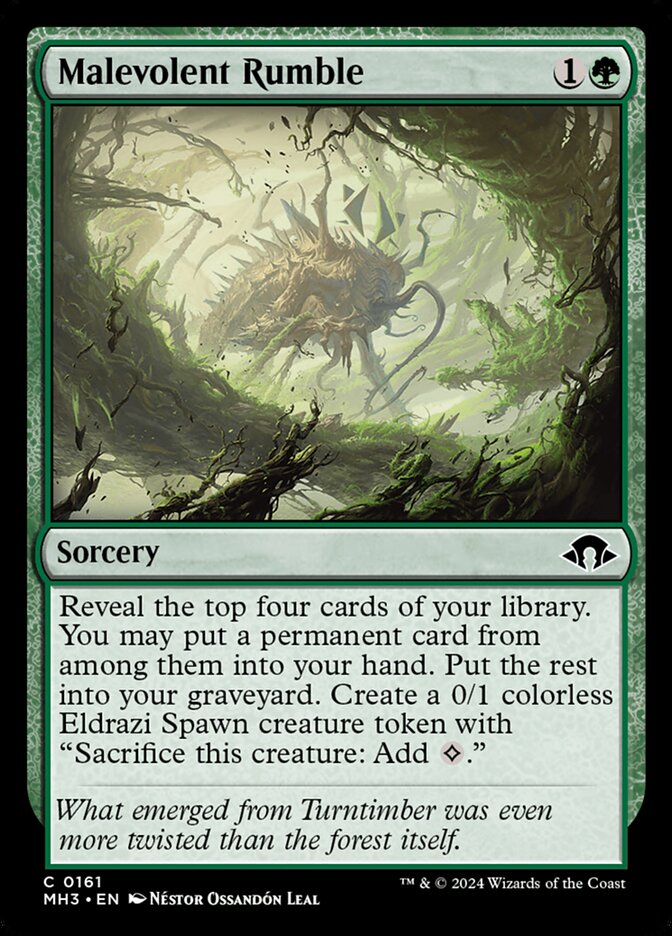 Malevolent Rumble – Modern Horizons 3 [MH3] – English – #161