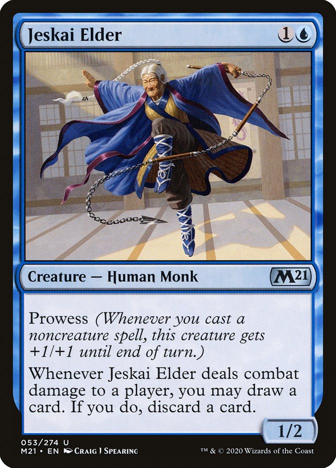 Jeskai Elder – Core Set 2021 [M21] – English – #53