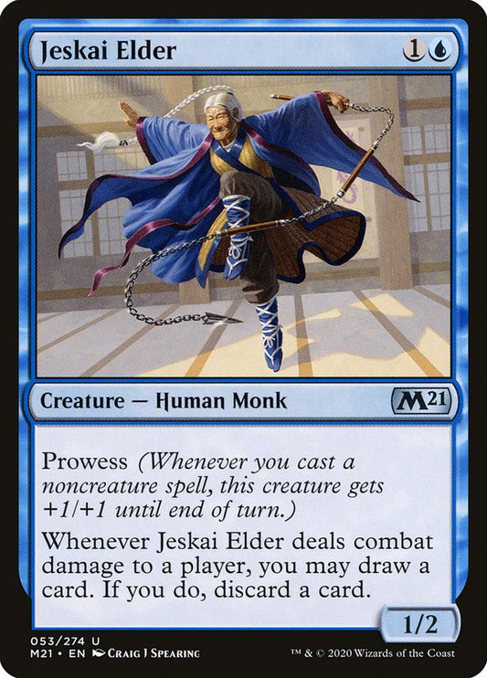 Jeskai Elder – Core Set 2021 [M21] – English – #53