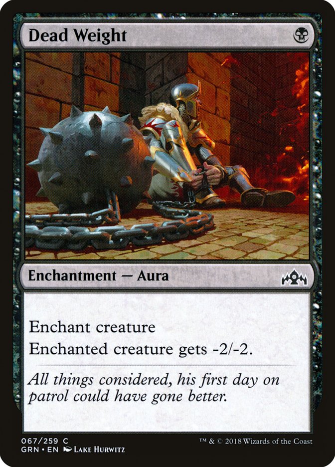 Dead Weight – Guilds of Ravnica [GRN] – D – #67