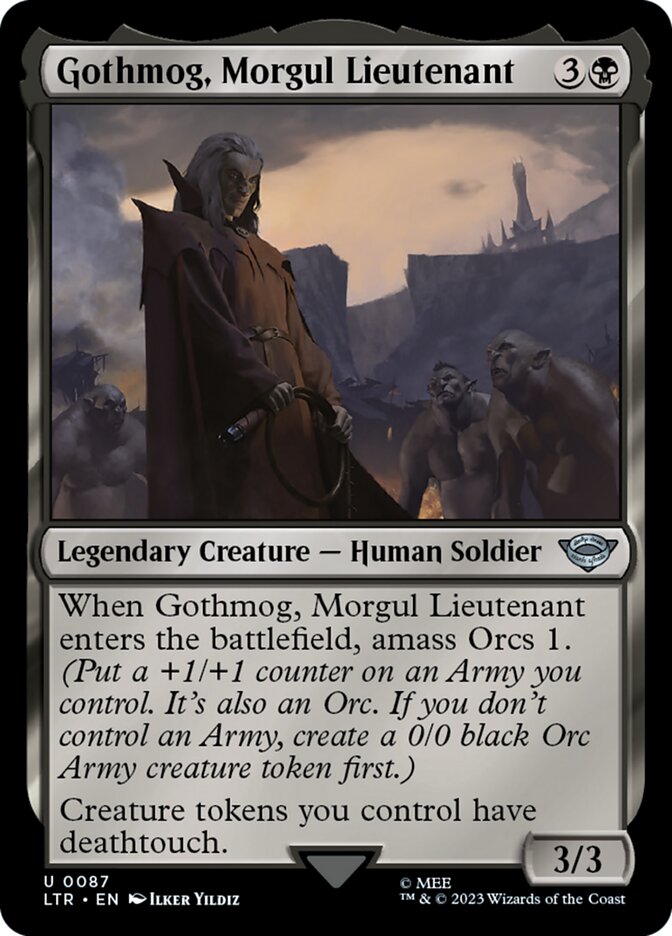 Gothmog, Morgul Lieutenant – The Lord of the Rings: Tales of Middle-earth [LTR] – D – #87