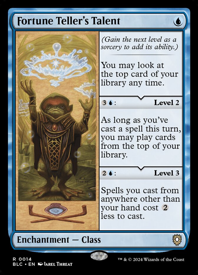 Fortune Teller's Talent – Bloomburrow Commander [BLC] – English – #14