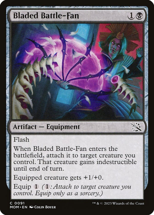 Bladed Battle-Fan – March of the Machine [MOM] – D – #91