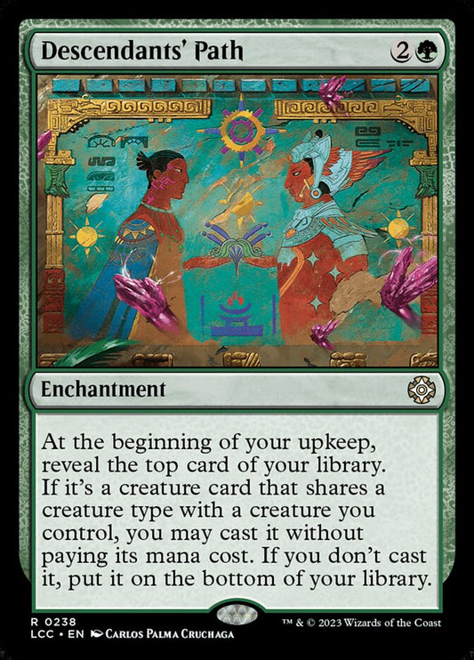 Descendants' Path – The Lost Caverns of Ixalan Commander [LCC] – English – #238