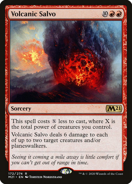 Volcanic Salvo – Core Set 2021 [M21] – English – #172