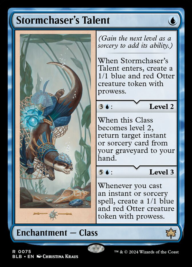 Stormchaser's Talent – Bloomburrow [BLB] – English – #75