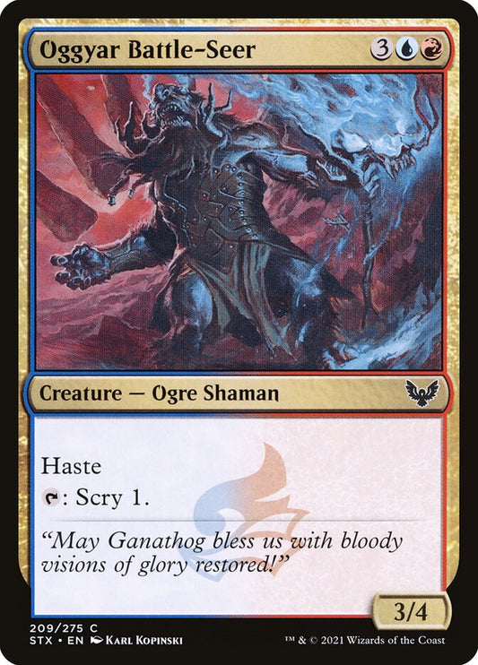 Oggyar Battle-Seer – Strixhaven: School of Mages [STX] – English – #209