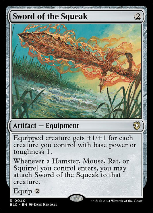 Sword of the Squeak – Bloomburrow Commander [BLC] – English – #40