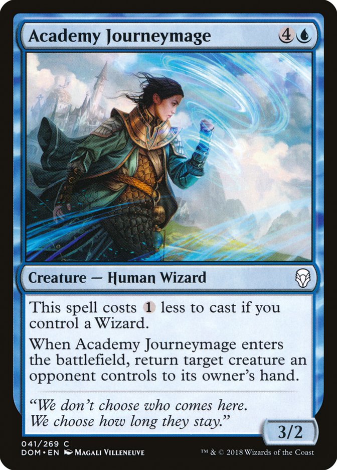 Academy Journeymage – Dominaria [DOM] – D – #41