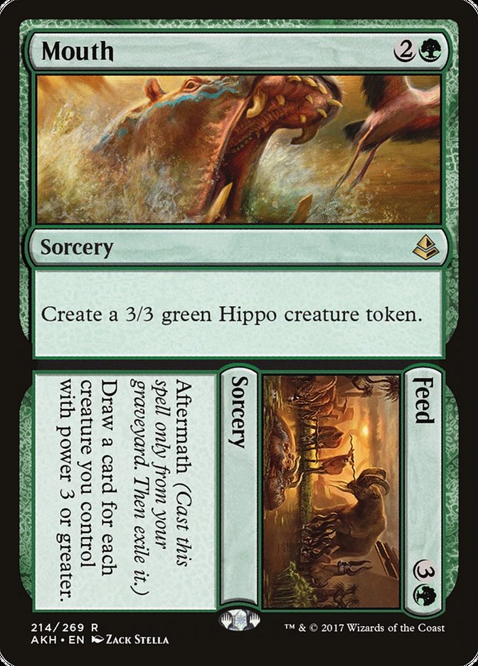 Mouth // Feed – Amonkhet [AKH] – D – #214