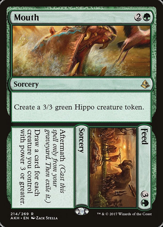 Mouth // Feed – Amonkhet [AKH] – D – #214