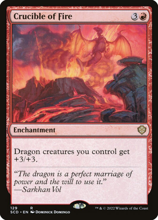Crucible of Fire – Starter Commander Decks [SCD] – English – #129