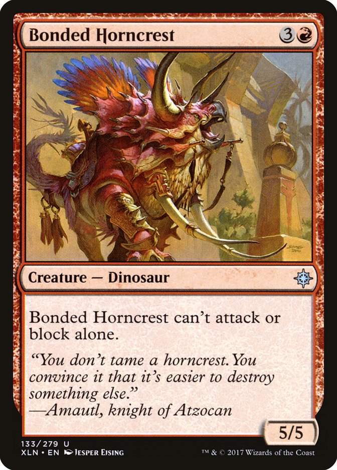 Bonded Horncrest – Ixalan [XLN] – D – #133
