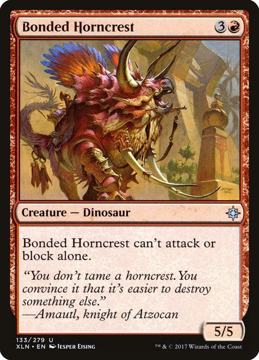 Bonded Horncrest – Ixalan [XLN] – D – #133
