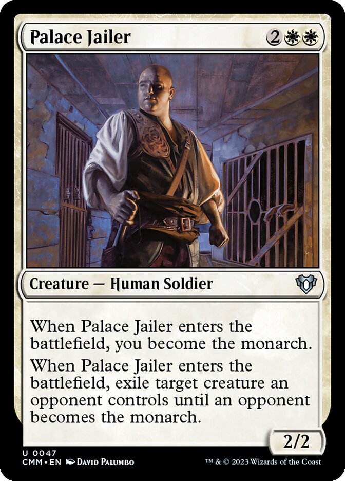 Palace Jailer – Commander Masters [CMM] – English – #47