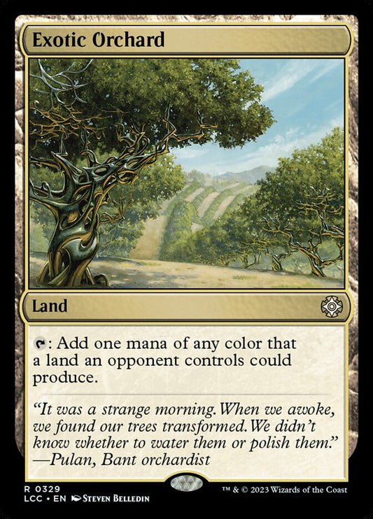 Exotic Orchard – The Lost Caverns of Ixalan Commander [LCC] – English – #329