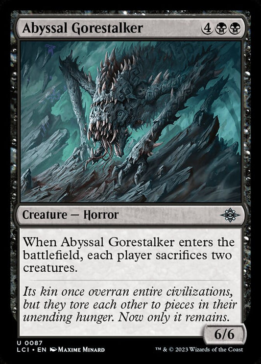 Abyssal Gorestalker – The Lost Caverns of Ixalan [LCI] – D – #87